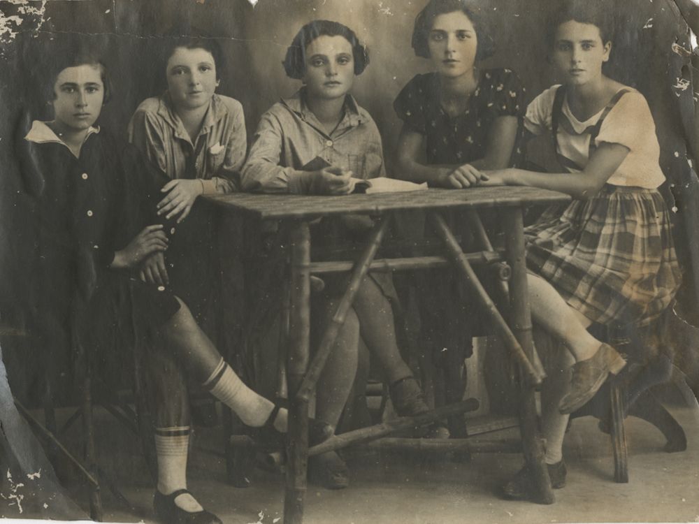 Photograph of young girls, undated